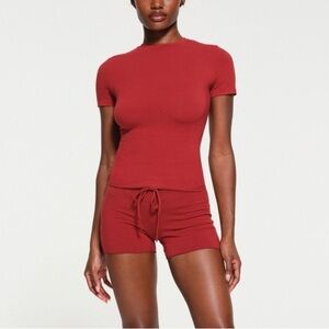 SKIMS Cotton Jersey Shorts L